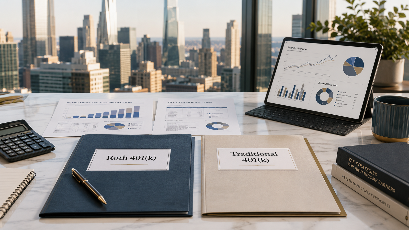 Roth 401(k) vs Traditional 401(k) for High Earners